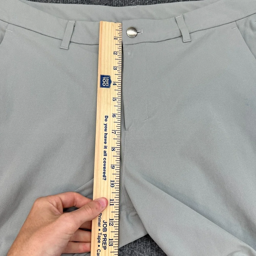 Lululemon Commission Pants Mens 36x30 Silver Drop Slim Fit Performance M5AF1S